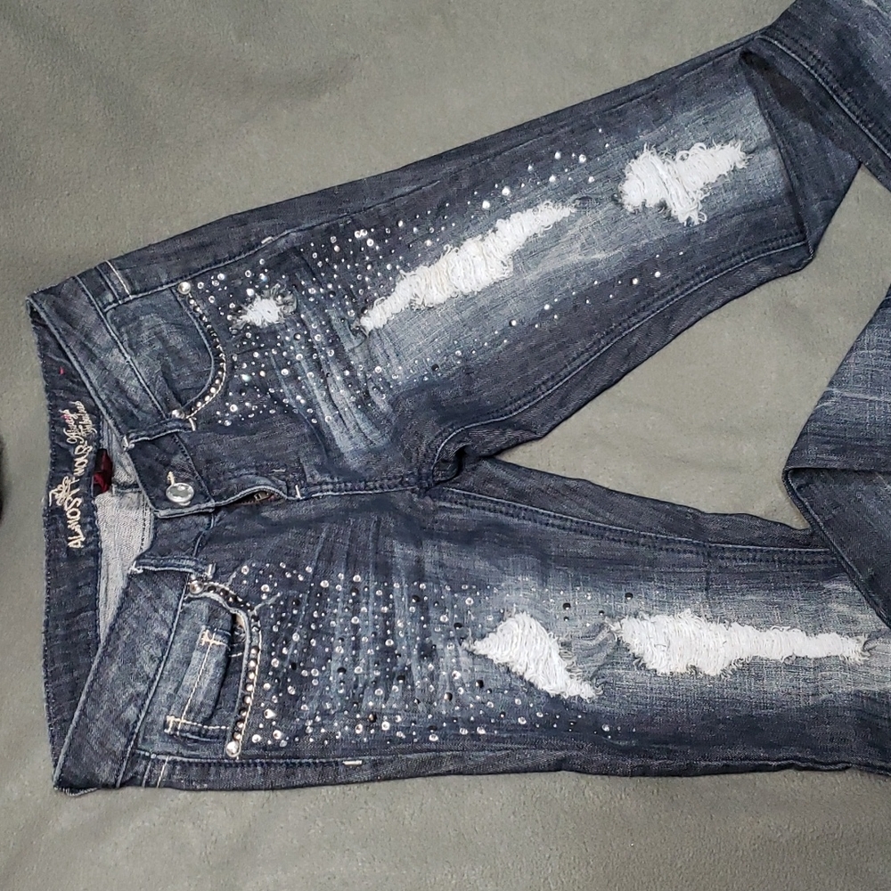 Almost Famous Dark Denim Size 9